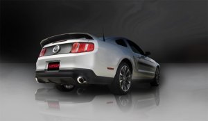 Ford Mustang Performance Exhaust - Rear - CORSA Performance - Axle-Back Sport - Polished - `11-`14